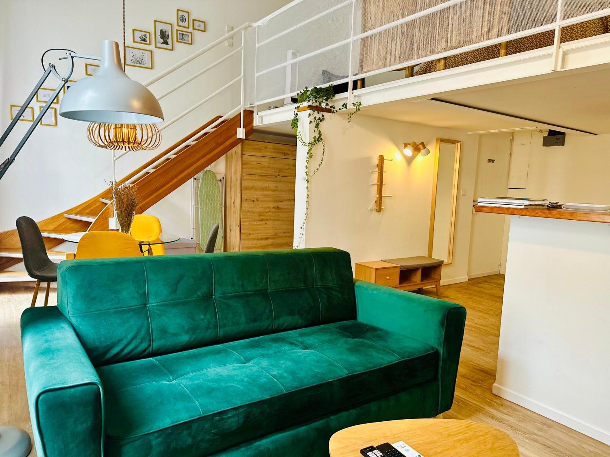 Duplex-Ceiling Height 1,9M-Free Private Parking-Self Check In !! Duplex Climatise-Hauteur Sous Plafond 1,9M-Parking Prive Gratuit-Arrivee Autonome !! Авіньйон Екстер'єр фото